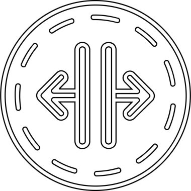 ok simgesi vektör illüstrasyonu