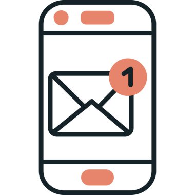 e- posta iletisi vektörü düzenlenebilir vektörü