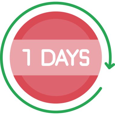 Tek izole edilmiş simgenin vektör illüstrasyonu