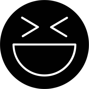 emoji simgesi vektör illüstrasyonu