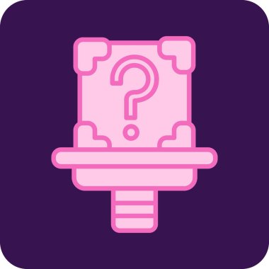 Modern simgenin vektör illüstrasyonu