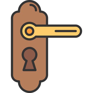 Anahtar. Web simgesi basit tasarım