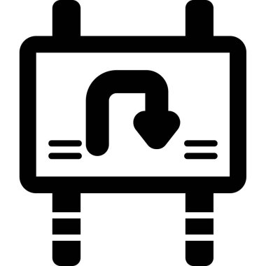 veri analiz simgesi, basit vektör illüstrasyonu