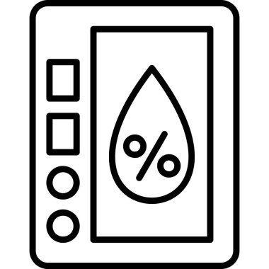 Enerji tasarrufu simgesi, vektör illüstrasyonu beyaz arkaplanda izole edildi