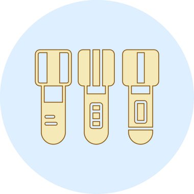 Modern b 'nin vektör çizimi tıbbi simge eksikliği