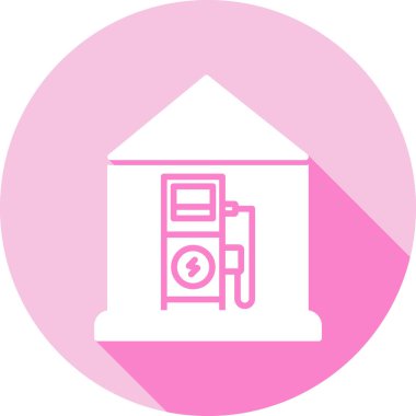 ev ikonu. Web için ev vektör simgesinin basit illüstrasyonu