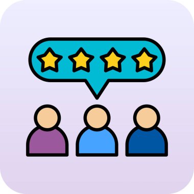 derecelendirme simgesi olan beş yıldız