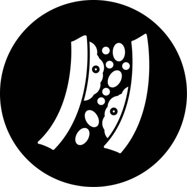 Son moda stil izole edilmiş arka planda lastik simgesi