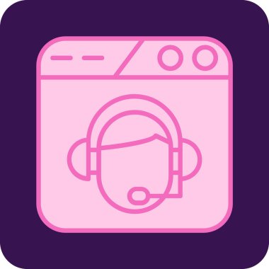 Pembe bir simgenin gösterimi