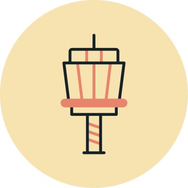 Gıda simgesinin vektör illüstrasyonu