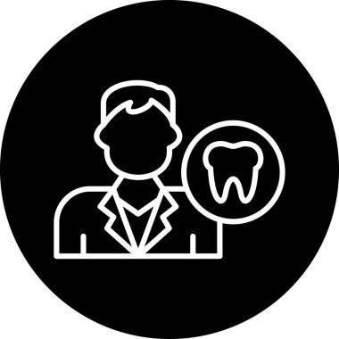 Modern simgenin vektör illüstrasyonu