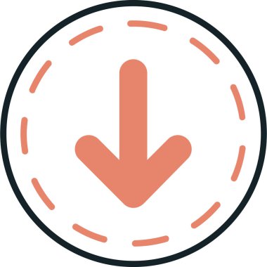 ok yönü simgesi doldurulmuş özet biçimi