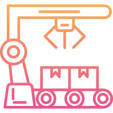 Bir tren simgesinin vektör illüstrasyonu