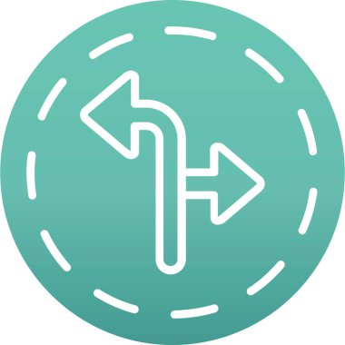 ok simgesinin vektör illüstrasyonu