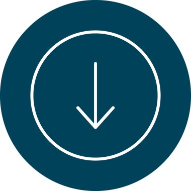 ok simgesinin vektör illüstrasyonu