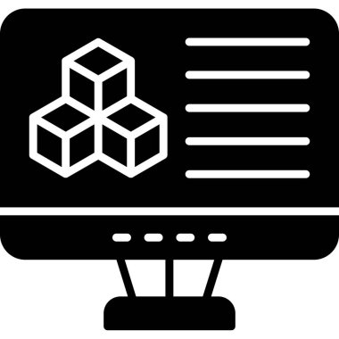 vektör sunucu illüstrasyonu