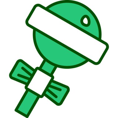 Uydu. Web simgesi basit illüstrasyon