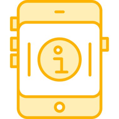 Cep telefonu. Basit resimleme