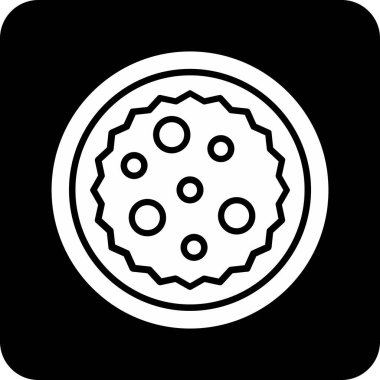 Gıda simgesinin vektör illüstrasyonu