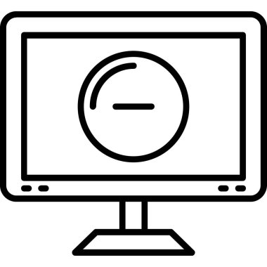 Web simgesi, vektör çizim zoom