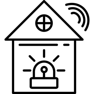 Kablosuz. Web simgesi basit illüstrasyon