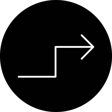 ok simgesinin vektör illüstrasyonu