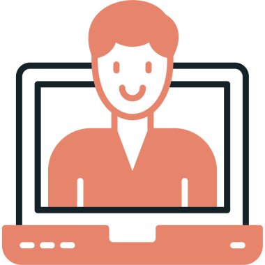 İş adamı. Basit tasarım