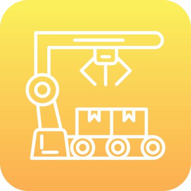 Web simgesi tren, illüstrasyon vektör