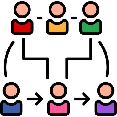 grup renk web simgesi