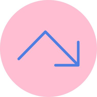 ok simgesinin vektör illüstrasyonu