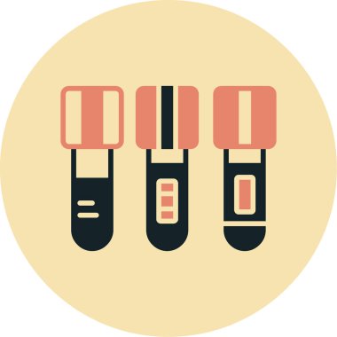 Tıbbi bir ikon. vektör illüstrasyonu.