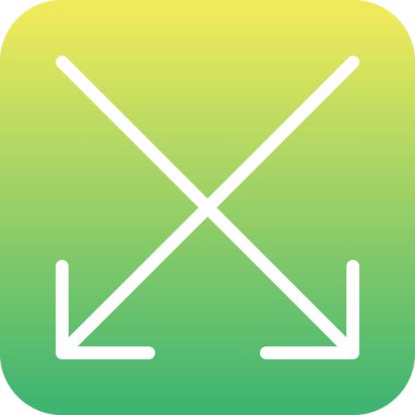 Benzersiz bayraklar vektör çizgisi simgesi