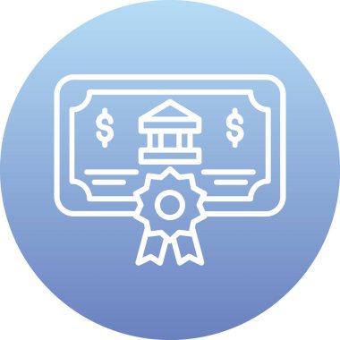 banka binası simgesi modada izole edilmiş arka plan