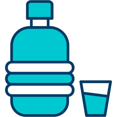 şişe cam ikonu iç