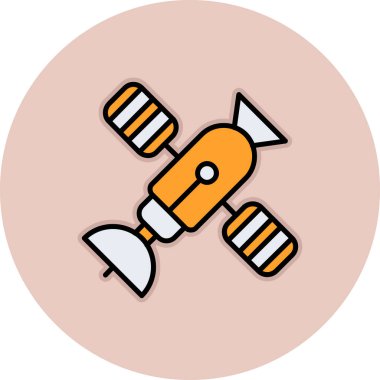 Tek bir simgenin vektör illüstrasyonu