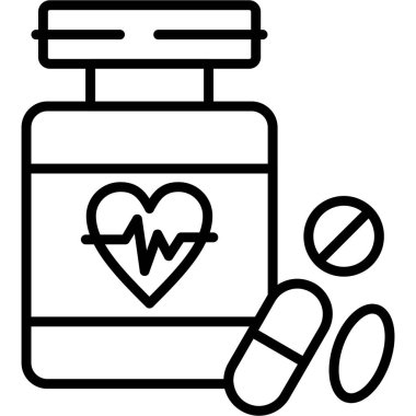 tıbbi ve sağlık ikonu, vektör illüstrasyonu