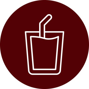 Modern simgenin vektör illüstrasyonu