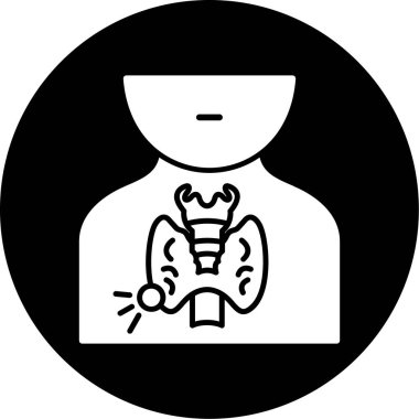 Elinde yiyecek çantası olan bir adamın vektör çizimi