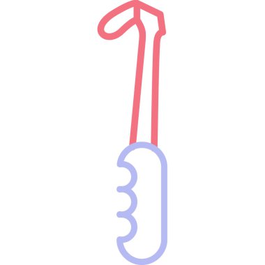 vektör gradyan çizgi baltası