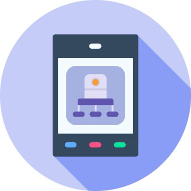 Cep telefonu. Basit resimleme