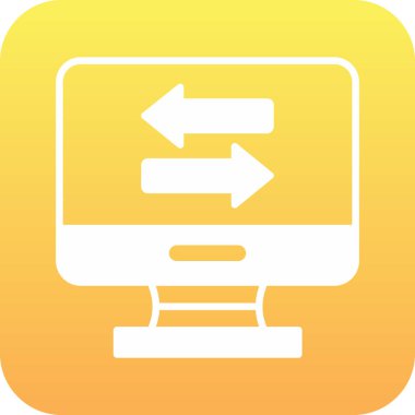 ok simgesi, vektör illüstrasyonu