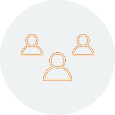 iş ikonu grubu. düz simge tasarımı.