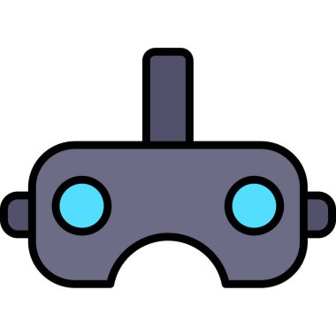 sanal gerçeklik vr simgesi