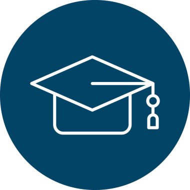 mezuniyet kapsülü vektör illüstrasyonu