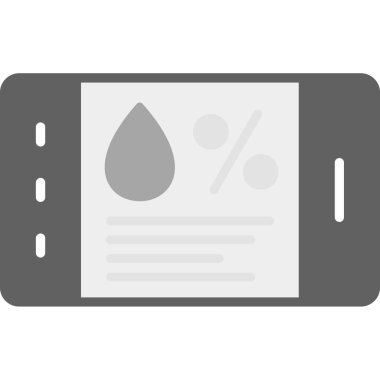 Düşürme vektör simgesi tasarımlı akıllı telefon