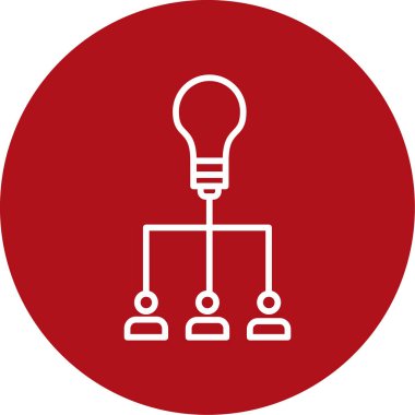 ampul simgesi vektör illüstrasyon tasarımı