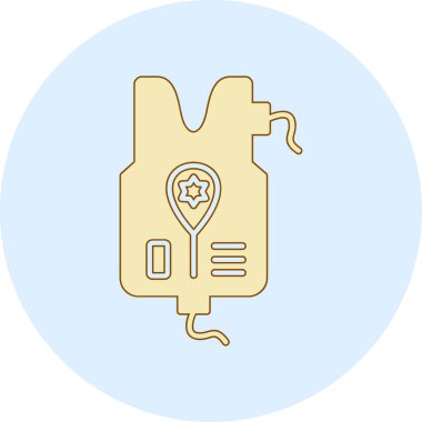 trend tasarım tarzında usb simgesi