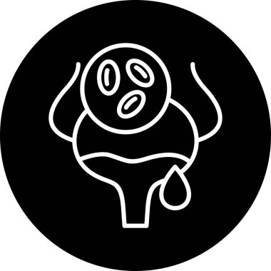 Bebeğim. Web simgesi basit illüstrasyon