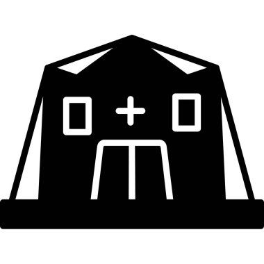 Otel ikonu. vektör illüstrasyonu