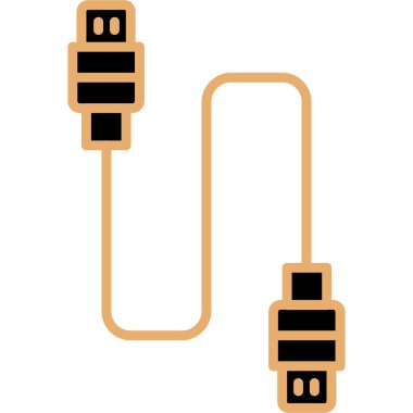 Fiş. Web simgesi basit illüstrasyon